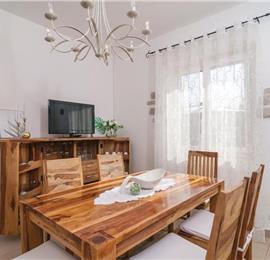 4 Bedroom Sea Front Villa with Pool in Postira, Brac Island, Sleeps 8
